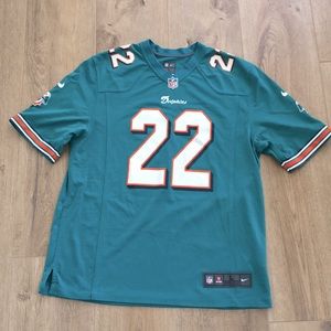 Miami Dolphins Football Jersey / Bush #22 / Size Lage